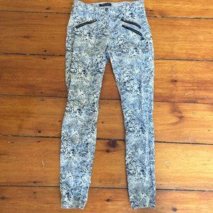 Scotch & Soda Snake Print Skinny Jean